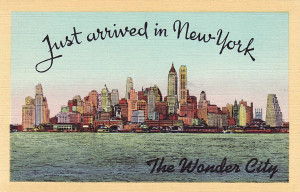 nyc postcard